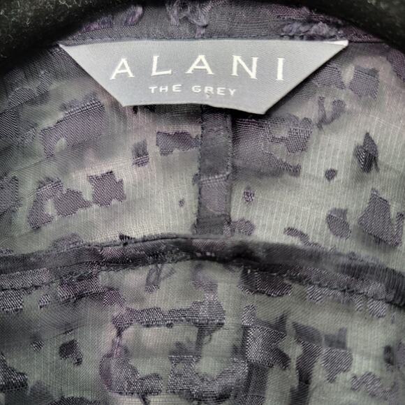 ALANI THE GRAY SHEER BLOUSE, SIZE S? - Picture 5 of 7